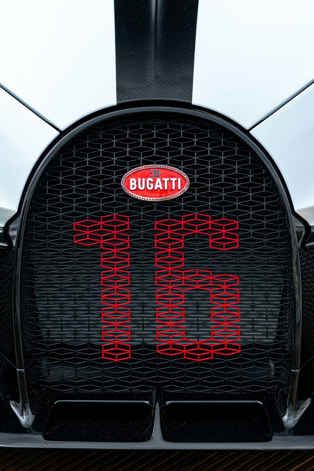 bugatti chiron on track