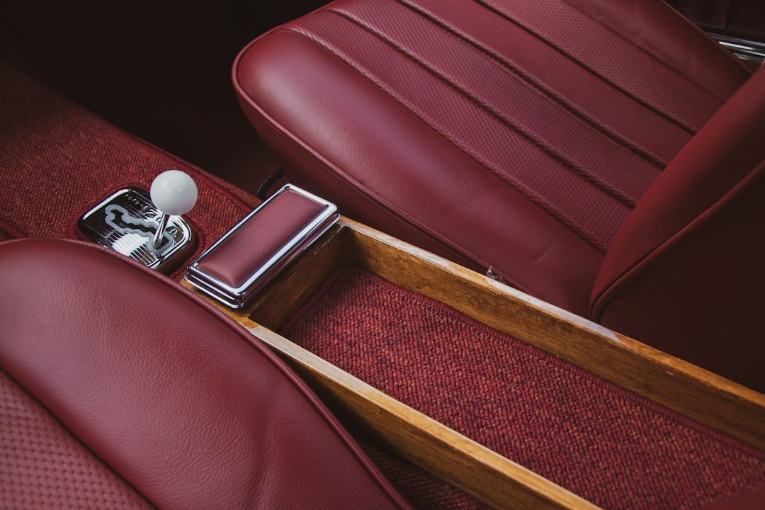 luxury car interior